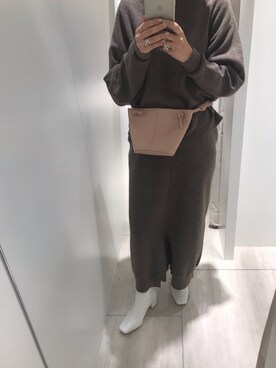 「TEN（テン）のアイテム」を使った、nanakimuraさん（レディース・155cm）の秋コーディネート