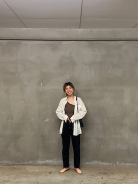 「FUMIKA_UCHIDA（フミカウチダ）のアイテム」を使った、nanakimuraさん（レディース・156cm）の夏コーディネート