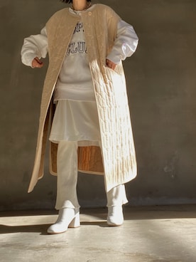 nanakimuraさん（レディース・156cm）の冬コーディネート