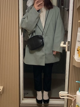 yunakoさん（レディース・158cm）の冬コーディネート