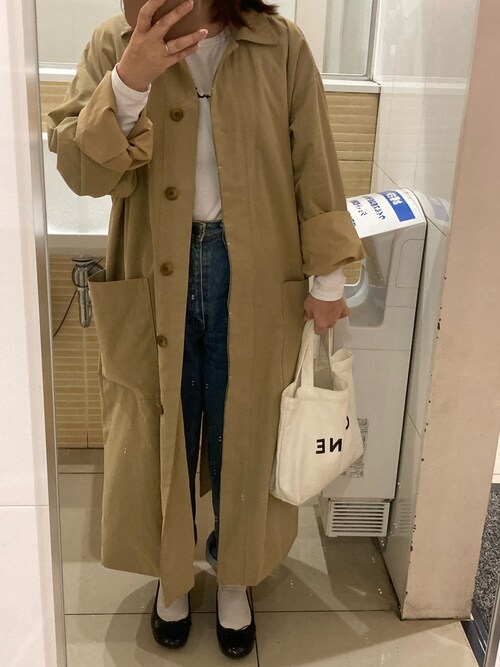 yunako｜TODAYFULのステンカラーコートを使ったコーディネート - WEAR