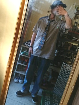 「ベンデイビス」｜「アイテム（アナログ腕時計）」を使った、Akiさん（メンズ・176cm）の夏コーディネート