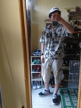 「ベンデイビス」｜「アイテム（アナログ腕時計）」を使った、Akiさん（メンズ・176cm）の夏コーディネート