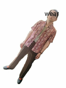 「united arrows」｜「アイテム（アナログ腕時計）」を使った、Akiさん（メンズ・176cm）の夏コーディネート
