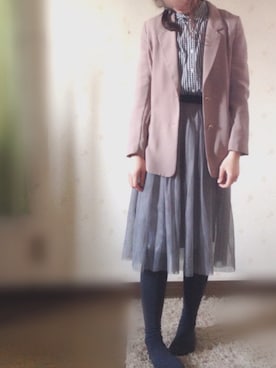 miiiさん（レディース・162cm）の春コーディネート