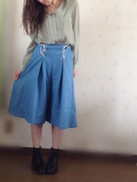 「ドラフトレプシィム」｜miiiさん（レディース・162cm）の夏コーディネート