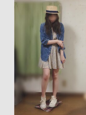 「ドラフトマジェ」｜miiiさん（レディース・162cm）の夏コーディネート