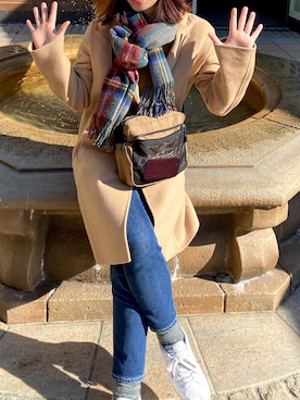 sakuさん（レディース・164cm）の冬コーディネート