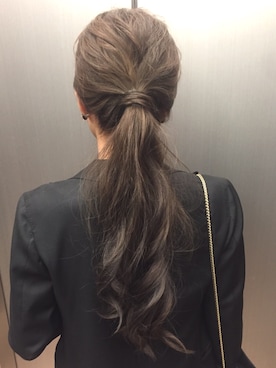 「ヘアメイク」｜SHiORiさん（レディース・157cm）の夏コーディネート