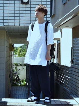 みとらさん（メンズ・173cm）の夏コーディネート