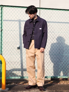 飯島葵さん（メンズ・176cm）の春コーディネート