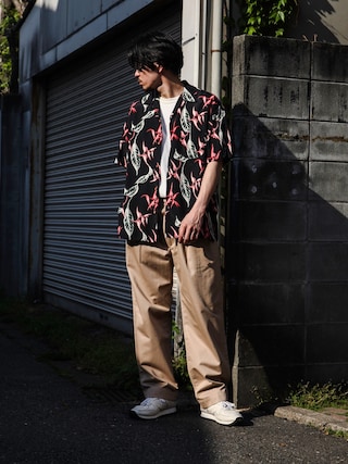 MR.OLIVE（ミスターオリーブ）の「クラシック レーヨン アロハ柄