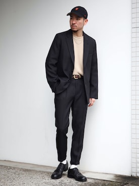 「MR.OLIVE（ミスターオリーブ）のアイテム（ジャケット/アウター）」を使った、飯島葵さん（メンズ・176cm）の冬コーディネート