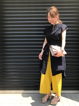 misakiさん（レディース・156cm）の春コーディネート