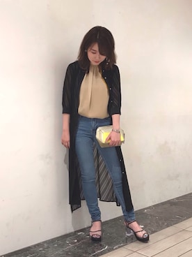 misakiさん（レディース・155cm）の夏コーディネート