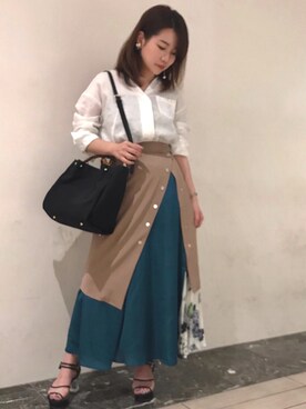 misakiさん（レディース・156cm）の夏コーディネート