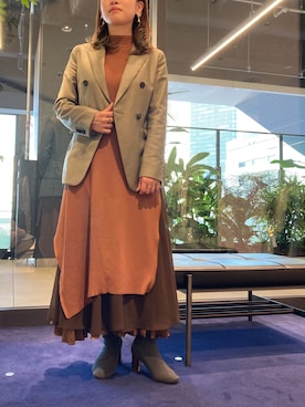 misakiさん（レディース・156cm）の秋コーディネート