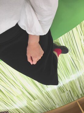 「RONNIE SCOTT’S（ロニースコッツ）のアイテム」を使った、えみさん（レディース・150cm）の春コーディネート