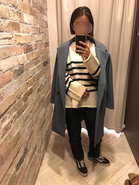 「アンティローザホリデー」｜ゆりえさん（レディース・162cm）の冬コーディネート