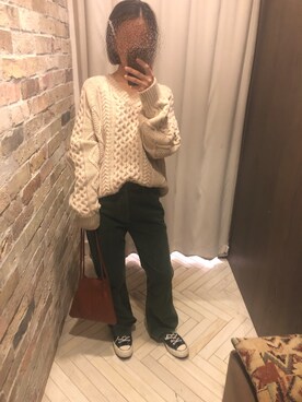 「アンティローザホリデー」｜ゆりえさん（レディース・162cm）の冬コーディネート