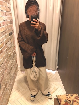 ゆりえさん（レディース・162cm）の冬コーディネート