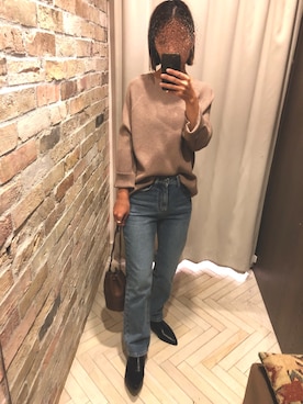 「アンティローザホリデー」｜ゆりえさん（レディース・162cm）の冬コーディネート