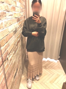 「アンティローザホリデー」｜ゆりえさん（レディース・162cm）の冬コーディネート