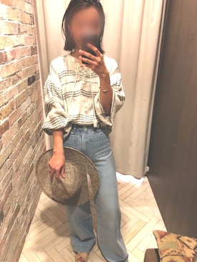 「ROLLA'S（ローラス）のアイテム」を使った、ゆりえさん（レディース・162cm）の春コーディネート