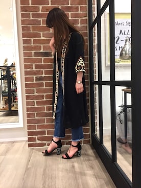 「カットオフデニム」｜WA ORientalTRaffic くずはモール店さん（レディース・160cm）の春コーディネート