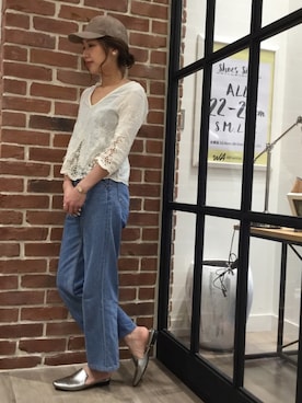「メタル」｜WA ORientalTRaffic くずはモール店さん（レディース・160cm）の春コーディネート