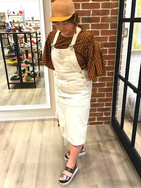 「ソックス×サンダル」｜WA ORientalTRaffic くずはモール店さん（レディース・160cm）の春コーディネート