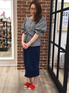 「OR KIDS（オーアールキッズ）のアイテム」を使った、WA ORientalTRaffic くずはモール店さん（レディース・160cm）の春コーディネート