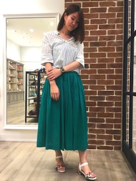 「8213」｜WA ORientalTRaffic くずはモール店さん（レディース・172cm）の夏コーディネート