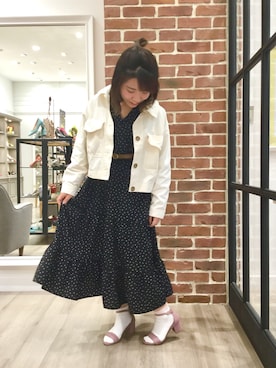 「アンクルストラップ」｜WA ORientalTRaffic くずはモール店さん（レディース・160cm）の春コーディネート