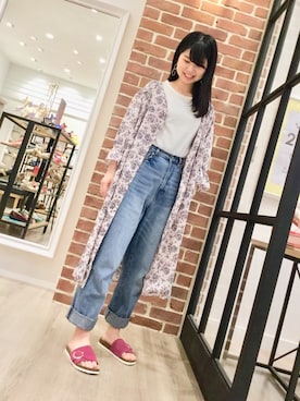 「コンフォートサンダル」｜WA ORientalTRaffic くずはモール店さん（レディース・160cm）の春コーディネート