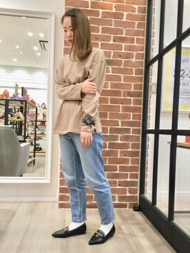 「秋のカフェオレコーデ」｜WA ORientalTRaffic くずはモール店さん（レディース・160cm）の秋コーディネート