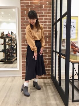 「ブーティ」｜WA ORientalTRaffic くずはモール店さん（レディース・160cm）の秋コーディネート