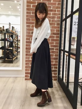 「サイドジップ」｜WA ORientalTRaffic くずはモール店さん（レディース・160cm）の秋コーディネート