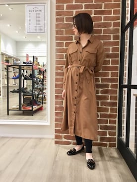 「べっ甲」｜WA ORientalTRaffic くずはモール店さん（レディース・160cm）の冬コーディネート