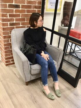 「2111」｜WA ORientalTRaffic くずはモール店さん（レディース・160cm）の冬コーディネート