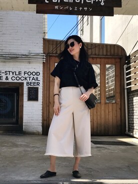 「chanel」｜「アイテム（その他シューズ）」を使った、HaiHaiさん（レディース・167cm）の夏コーディネート