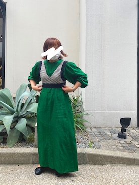 「nitca（ニトカ）のアイテム」を使った、Kanakoさん（レディース・154cm）の春コーディネート