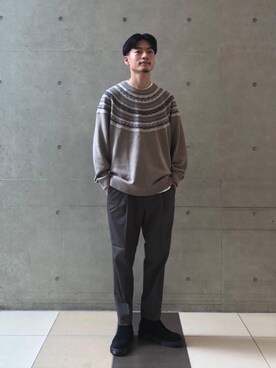 Ryo Tanakaさん（メンズ・174cm）の秋コーディネート