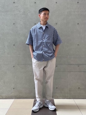 Ryo Tanakaさん（メンズ・174cm）の夏コーディネート