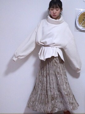 みゅうさん（レディース・158cm）の冬コーディネート