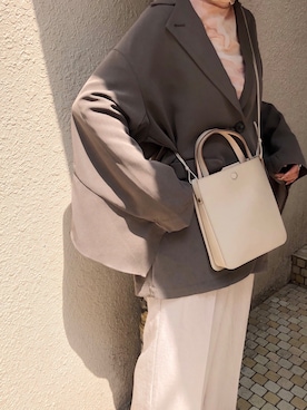 「MARROW（マロウ）のアイテム」を使った、Izumi Kahoさん（レディース・162cm）の秋コーディネート