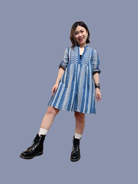 「アイテム（ワンピース/ドレス）」を使った、のぞみさん（レディース・150cm・30代）の夏コーディネート