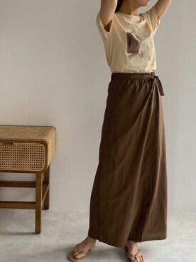 「Lavish Gate（ラヴィッシュゲート）のアイテム」を使った、Lavish Gateさん（レディース・166cm）の夏コーディネート