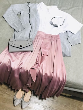 「H&M（エイチ・アンド・エム）のアイテム（アンサンブル）」を使った、子月moniさん（レディース・155cm）の秋コーディネート