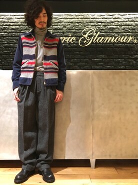 ikechanさん（メンズ・171cm）の冬コーディネート